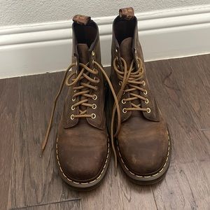 Brown Dr. Martens